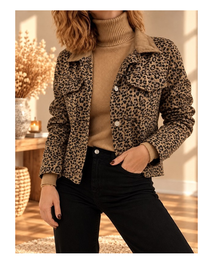 Sous pull à col roulé camel