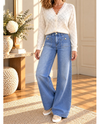 Gilet blanc tout doux