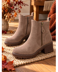 Bottines beiges Astrid