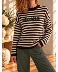 Pull à rayures "Iconic"