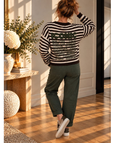 Pantalon ballon kaki