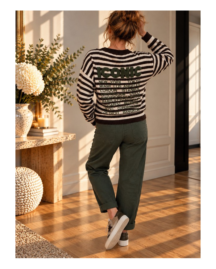 Pantalon ballon kaki