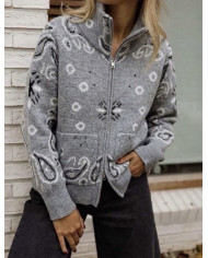 Pull à capuche extra doux prune / bordeaux