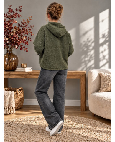 Veste polaire kaki