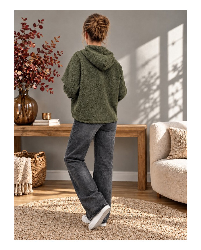 Veste polaire kaki