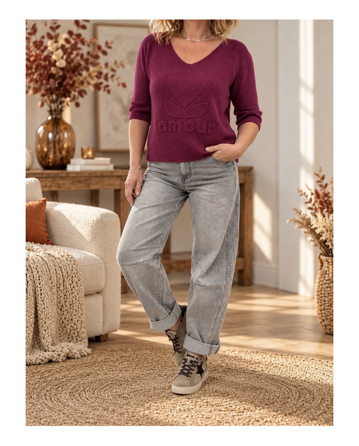 Pull prune "Amour"