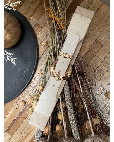 Ceinture beige